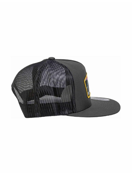 Meatfly Meatfly baseball sapka Thunderbolt Trucker Yellow Alaska / Charcoal | Szürke |
