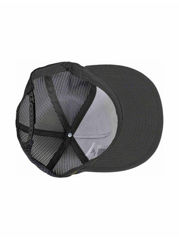 Meatfly Meatfly baseball sapka Thunderbolt Trucker Yellow Alaska / Charcoal | Szürke |