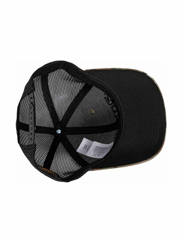 Meatfly Meatfly baseball sapka MF Logo Trucker Black / Multicam | Fekete
