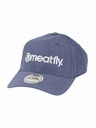 Meatfly Meatfly baseball sapka Gaten Flexfit Blue / White Logo | Fehér | Méret