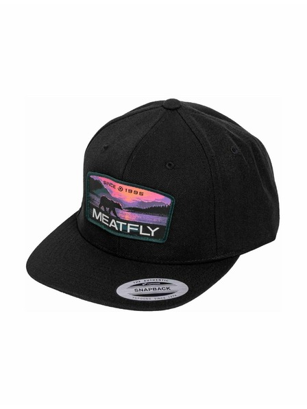 Meatfly Meatfly baseball sapka Hornet Snapback Purple Alaska / Black | Lila | Méret