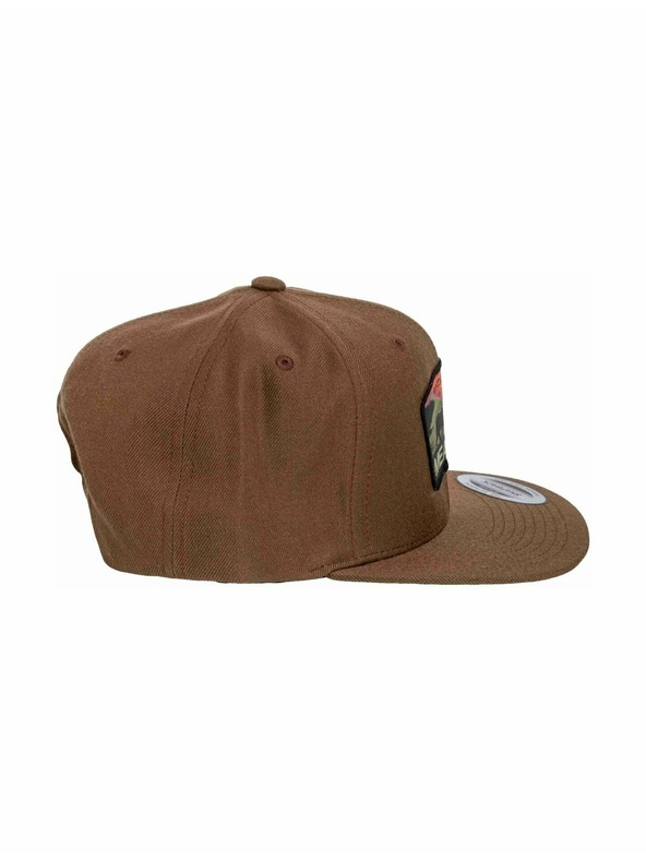 Meatfly Meatfly baseball sapka Hornet Snapback Red Alaska / Tan | Barna
