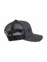 Meatfly Meatfly baseball sapka MF Logo Trucker Black / Grey / Dark Grey | Fekete