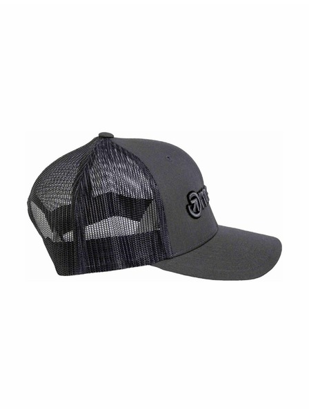 Meatfly Meatfly baseball sapka MF Logo Trucker Black / Grey / Dark Grey | Fekete