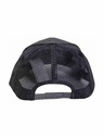 Meatfly Meatfly baseball sapka MF Logo Trucker Black / Grey / Dark Grey | Fekete