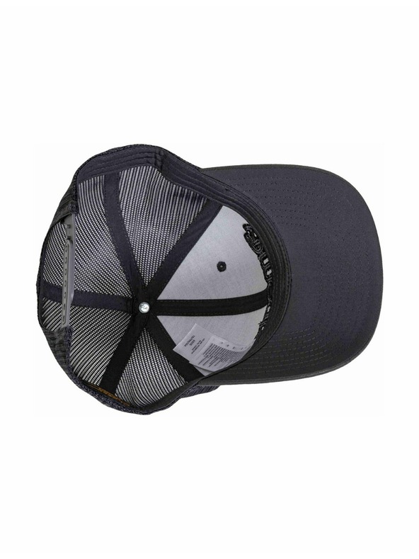 Meatfly Meatfly baseball sapka MF Logo Trucker Black / Grey / Dark Grey | Fekete