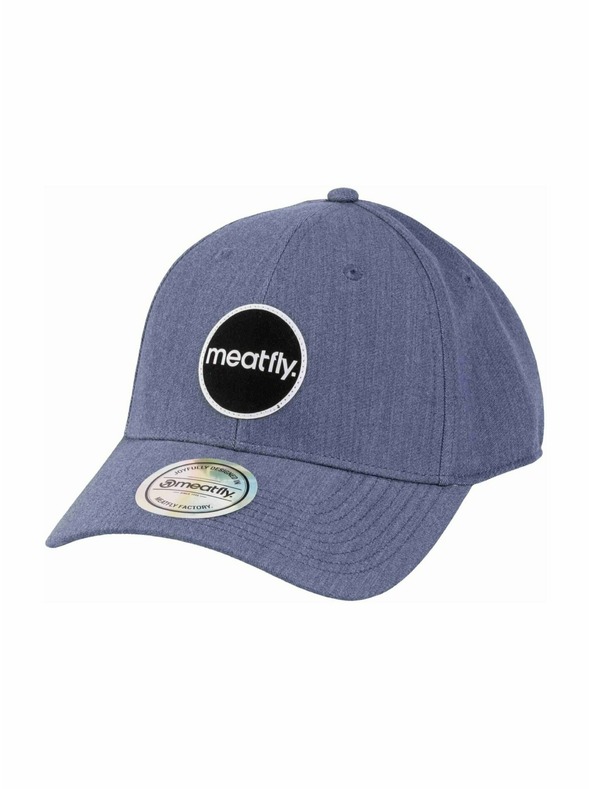 Meatfly Meatfly baseball sapka Ethan Flexfit Blue Embroidery | Kék |