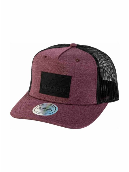Meatfly Meatfly baseball sapka Corey Trucker Wine Red Live | Fekete |