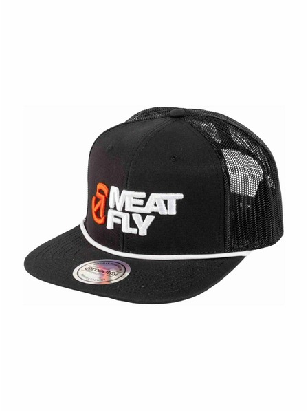 Meatfly Meatfly baseball sapka Mateo Trucker Black / White Revital | Fekete | Méret