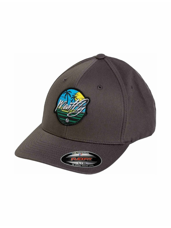Meatfly Meatfly baseball sapka Raptor Flexfit Beach / Dark Grey | Szürke