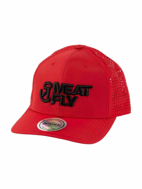 Meatfly Meatfly baseball sapka Nollie Perfor Cap Red / Black Revital | Fekete | Méret