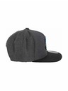 Meatfly Meatfly baseball sapka Flanker Snapback Beach / Charcoal / Black | Fekete