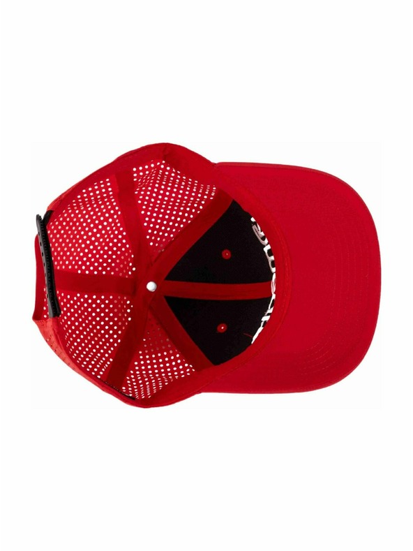 Meatfly Meatfly baseball sapka Nollie Perfor Cap Red / White Logo | Fehér | Méret