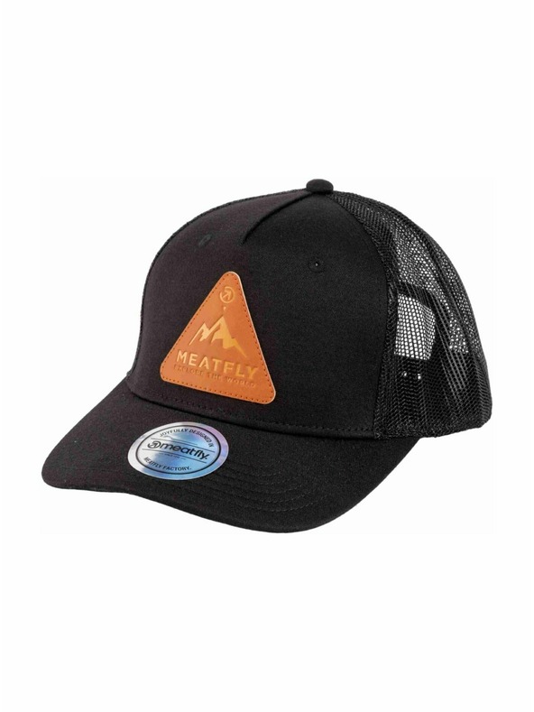 Meatfly Meatfly baseball sapka Corey Trucker Black Peak | Fekete |