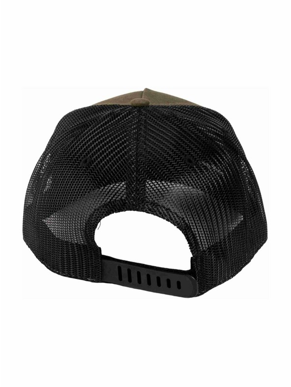 Meatfly Meatfly baseball sapka Shaun Trucker Army / Camo Logo | Fekete | Méret