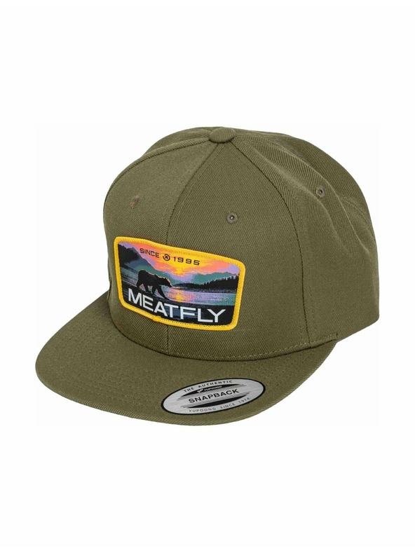 Meatfly Meatfly baseball sapka Flanker Snapback Yellow Alaska / Buck | Sárga