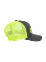 Meatfly Meatfly baseball sapka Setty Trucker Neon Green / White / Charcoal | Szürke | Méret