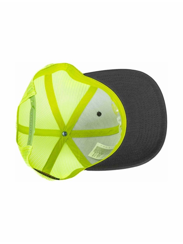 Meatfly Meatfly baseball sapka Setty Trucker Neon Green / White / Charcoal | Szürke | Méret
