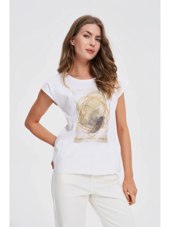 Moodo Moodo női póló - fehér