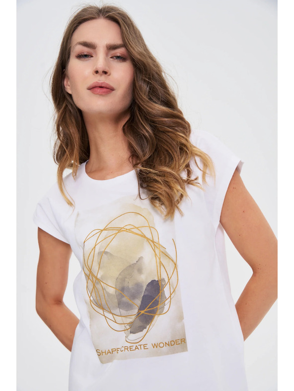 Moodo Moodo női póló - fehér