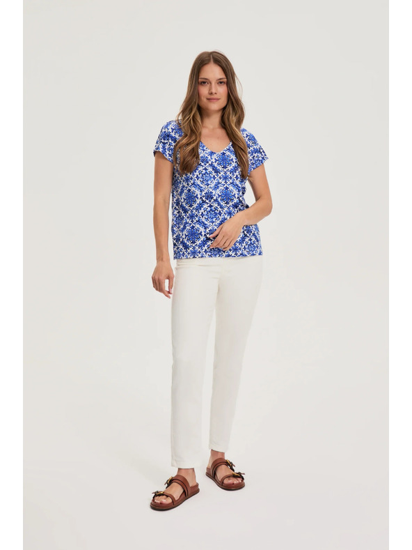 Moodo Moodo női póló – kék