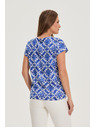 Moodo Moodo női póló – kék