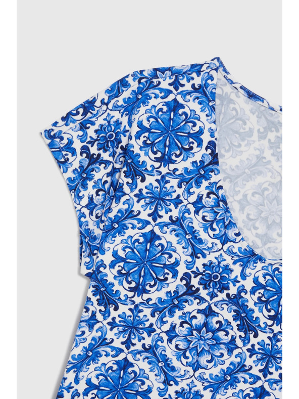 Moodo Moodo női póló – kék