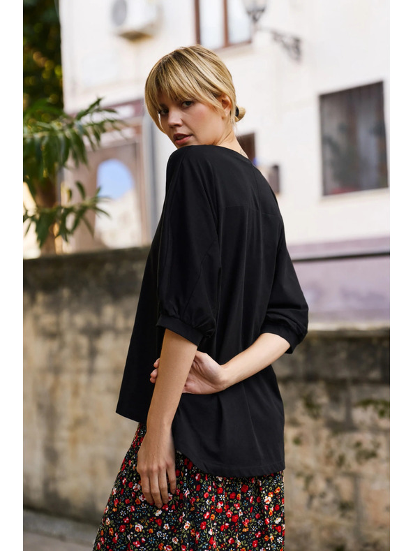 Moodo Moodo női póló - fekete