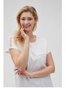 Moodo Moodo női póló zsebbel – fehér