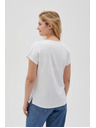 Moodo Moodo női póló zsebbel – fehér