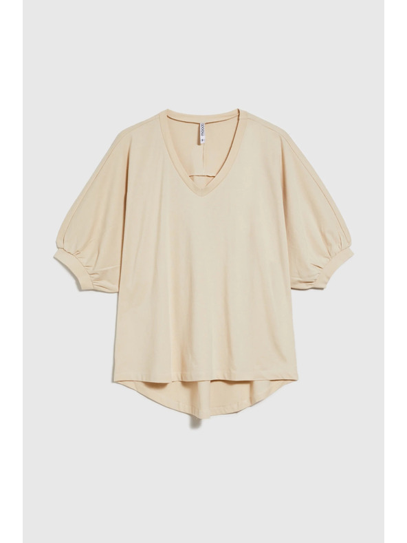 Moodo Moodo női póló luftballonos ujjakkal