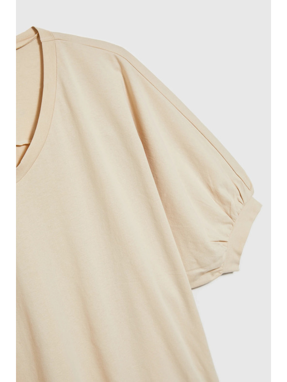 Moodo Moodo női póló luftballonos ujjakkal