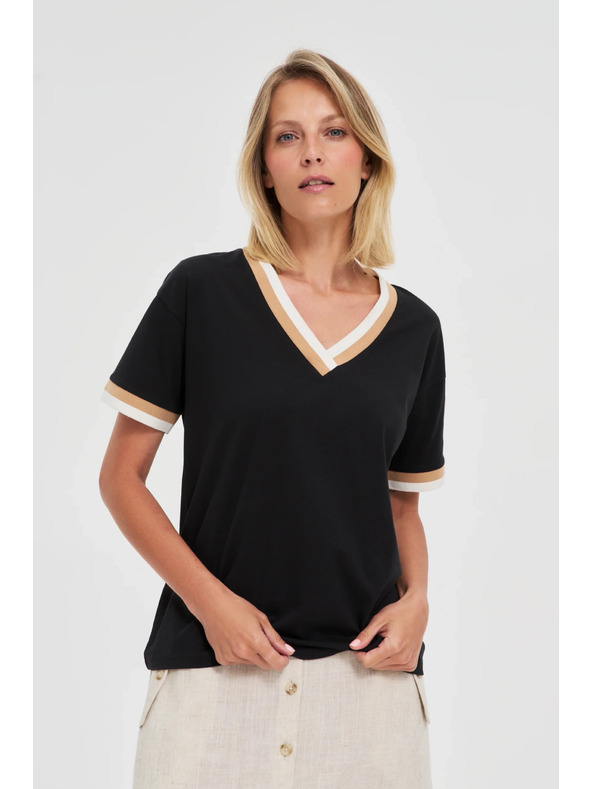 Moodo Moodo női póló - fekete