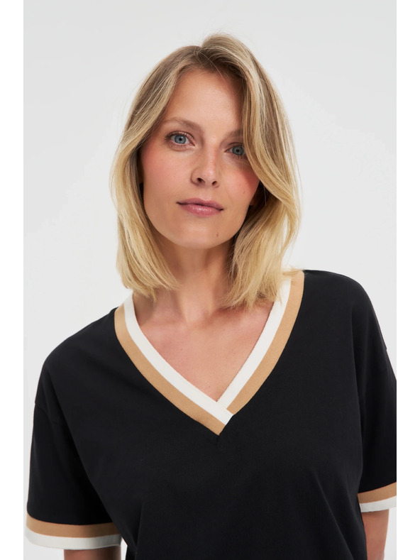 Moodo Moodo női póló - fekete