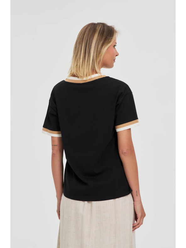 Moodo Moodo női póló - fekete