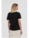 Moodo Moodo női póló - fekete