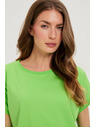 Moodo Moodo pamut női póló – világoszöld