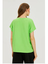 Moodo Moodo pamut női póló – világoszöld