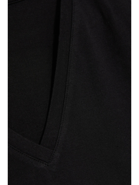 Moodo Fekete alapvető felső 3/4 ujjal Moodo