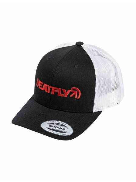 Meatfly Meatfly baseball sapka Rodie Trucker Wine / Black / White | Fekete