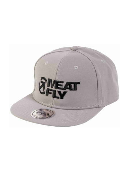 Meatfly Meatfly baseball sapka Ness Snapback Grey / Black Revital | Fekete | Méret