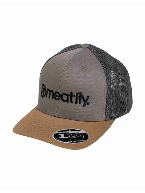 Meatfly Meatfly baseball sapka MF Logo Trucker Earth / Black | Fekete