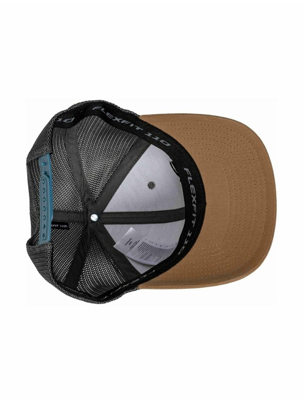 Meatfly Meatfly baseball sapka MF Logo Trucker Earth / Black | Fekete