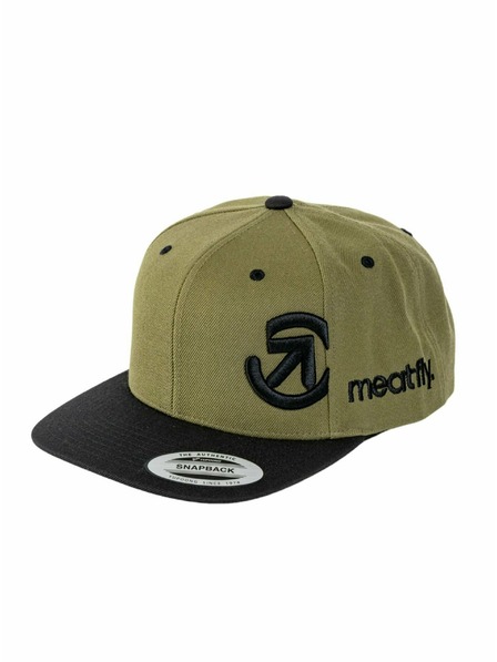 Meatfly Meatfly baseball sapka Jacob Snapback Olive