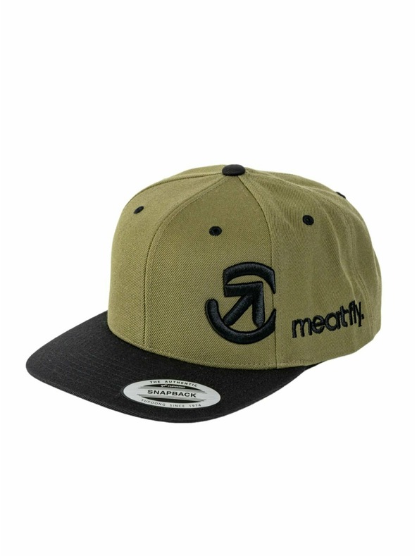 Meatfly Meatfly baseball sapka Jacob Snapback Olive
