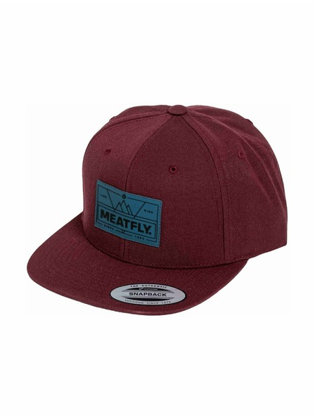 Meatfly Meatfly baseball sapka Hornet Snapback Live Ride / Maroon | Piros
