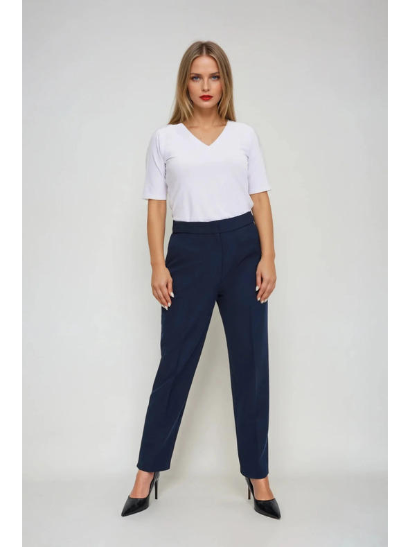 Moodo Fehér basic felső 3/4-es ujjal Moodo