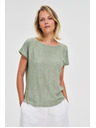 Moodo Moodo női póló - olívazöld
