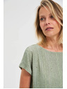 Moodo Moodo női póló - olívazöld