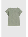 Moodo Moodo női póló - olívazöld